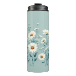 Üppige Daisy Thermosbecher