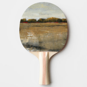 Üppige grüne Landschafts-Landschaft Tischtennis Schläger