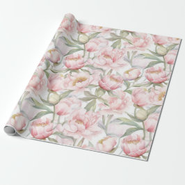 üppige Torne auf einem sanften Background Wrapping Geschenkpapier