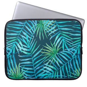 üppige Vegetation tropischer Pflanze aus Dschungel Laptopschutzhülle