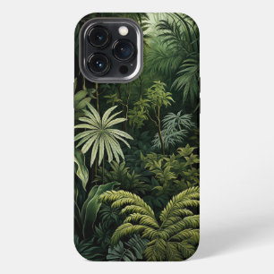 Üppiger grüner tropischer Wald iPhone 13 Pro Max Hülle