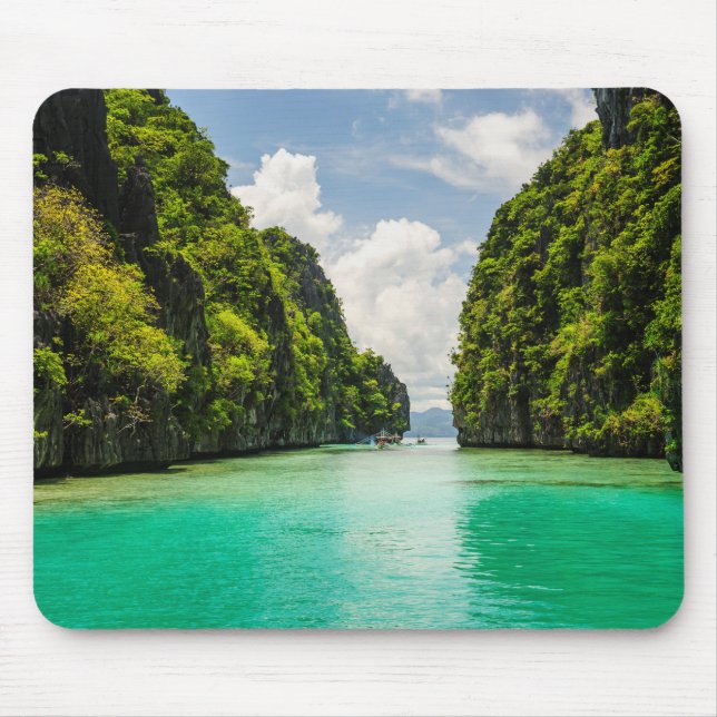 Üppiges Bacuit-Archipel Mousepad (Vorne)