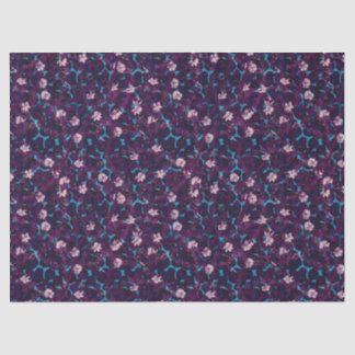 Üppiges Frosting-Rosengarten-Geschenkpapier Seidenpapier