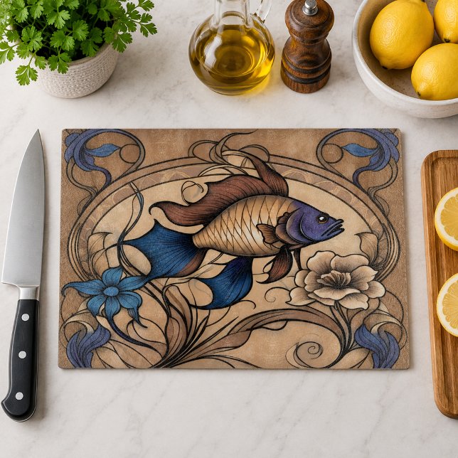 Üppiges Paradies Schneidebrett (Lavish Haven Cutting Board
)