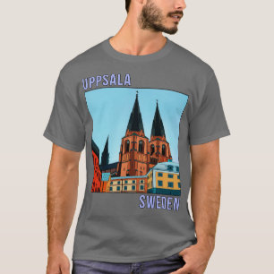Uppsala Schweden Skandinavien T-Shirt