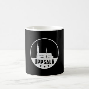 Uppsala Sweden City Skyline Cityscape Geschenk Ide Kaffeetasse