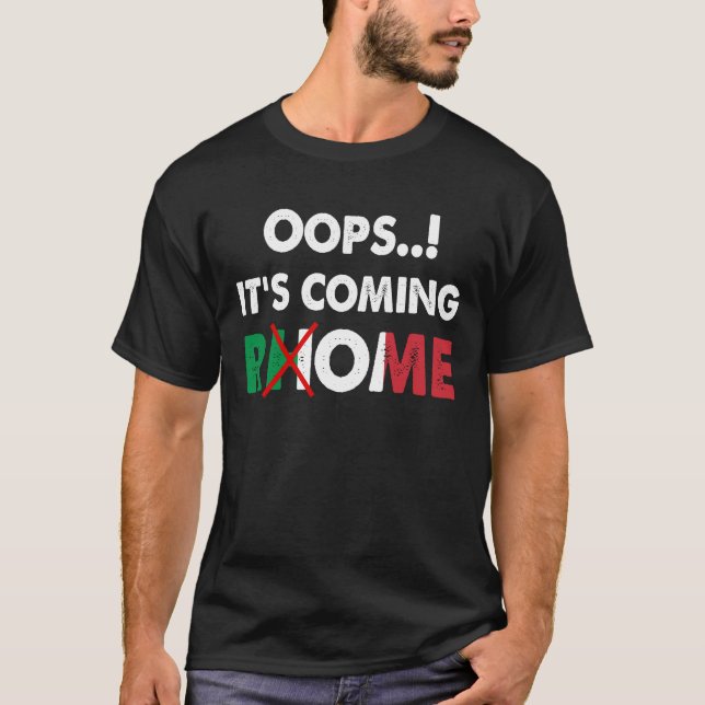 Ups! Es wird bald aufgehen. T-Shirt (Vorderseite)
