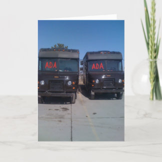 ups Fahrerruhestandskarte und -einladung Einladung