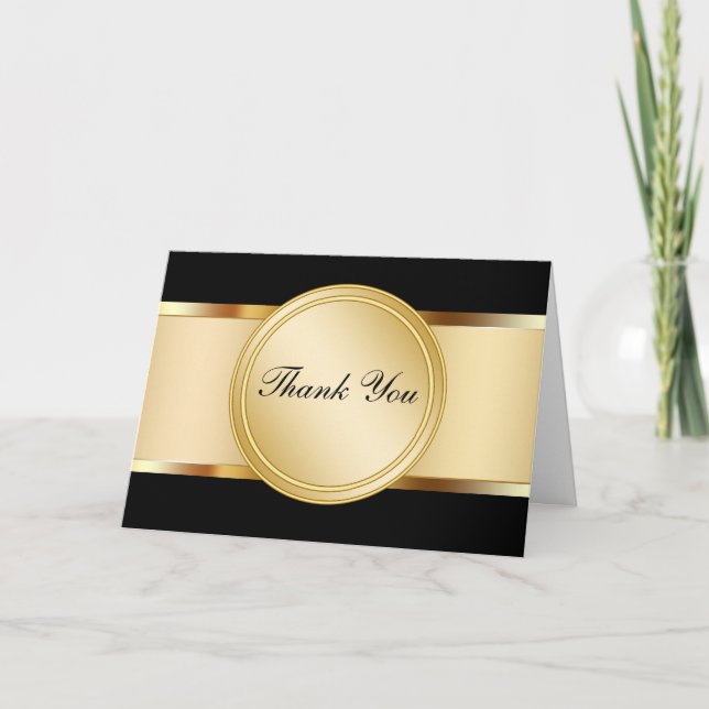 Upscale Dankeschön Karten (Vorderseite)