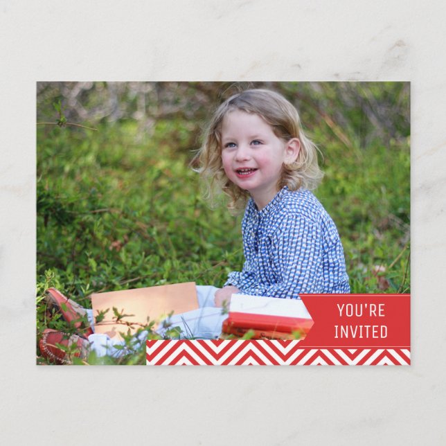 Upsherin Birthday Invite Einladungspostkarte (Vorderseite)