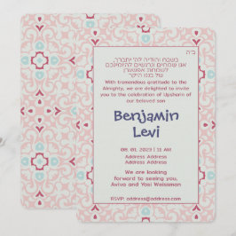 Upsherin First Haircut Jüdischer Junge 3. Geburtst Einladung