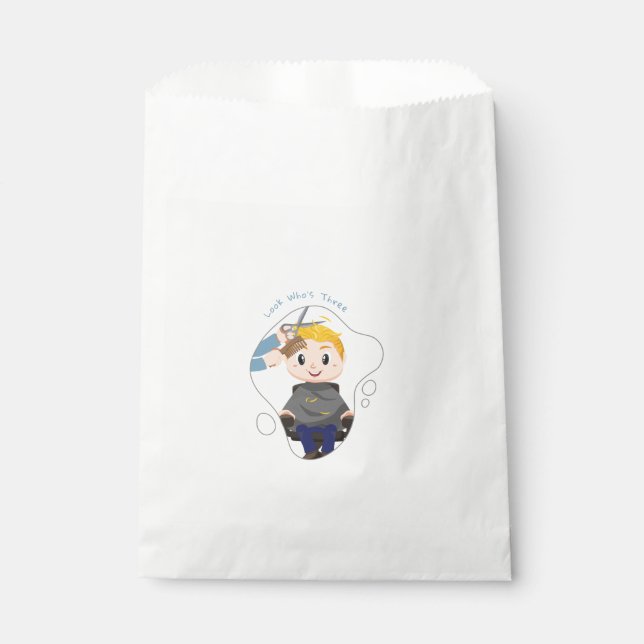 Upsherin Pekelach Pekelah Favor Bags Geschenktütchen (Vorderseite)