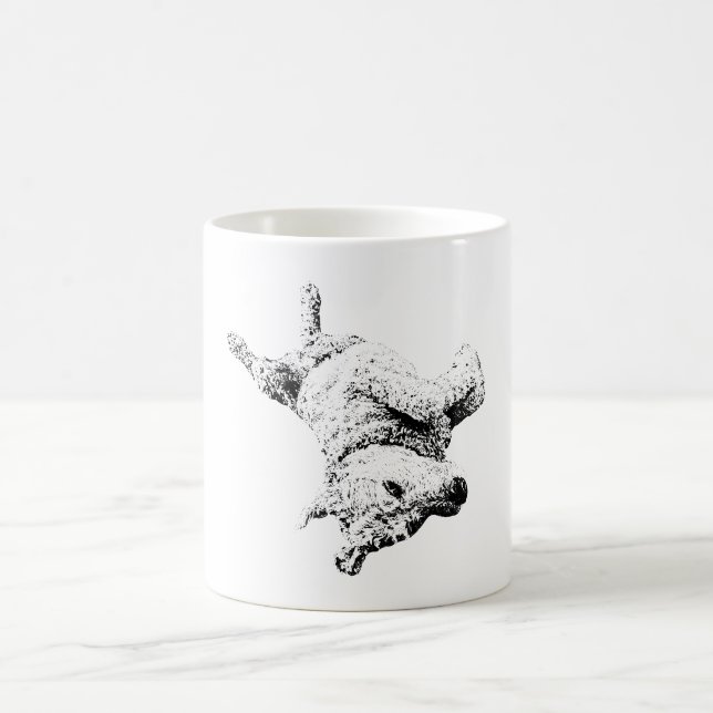 Upside-Down-Freude Kaffeetasse (Mittel)