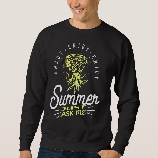 Upside Down Pineapple Swinger Sweatshirt (Vorderseite)