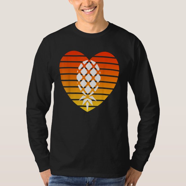 UpsideDown Pineapple Swingers Pineapple Not Vanill T-Shirt (Vorderseite)