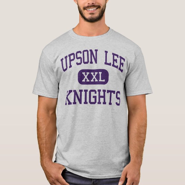 Upson Lee - Ritter - hoch - Thomaston Georgia T-Shirt (Vorderseite)