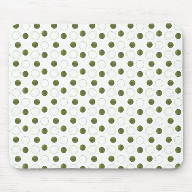 Uptown Bliss Mousepad, Clover Green Mousepad (Vorne)