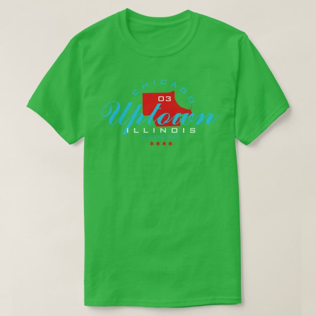 Uptown Chicago T-Shirt (Design vorne)