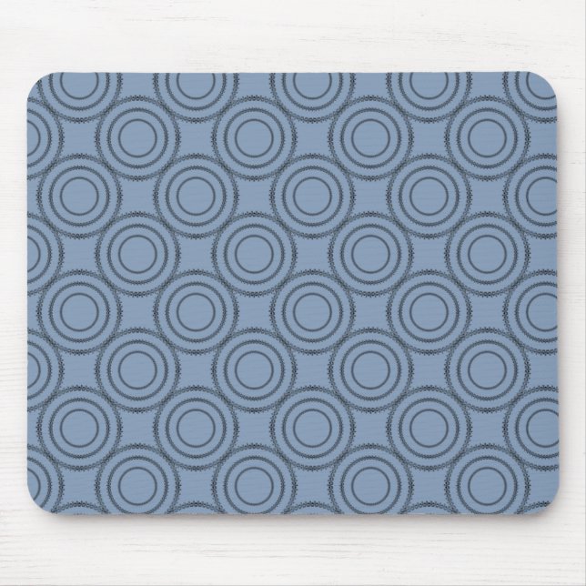 Uptown Class Mousepad, Serene Blue Mousepad (Vorne)