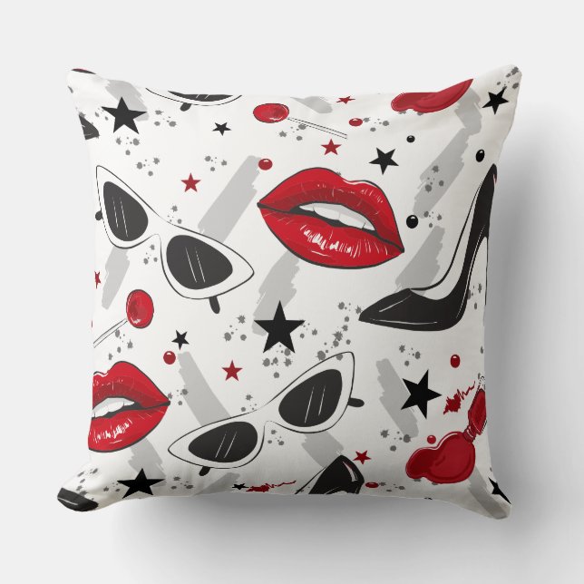 Uptown Girl Kissen (Vorderseite)
