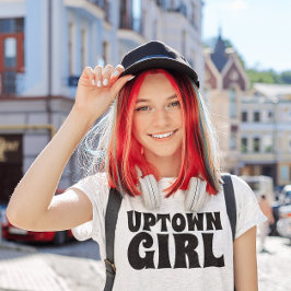 UPTOWN GIRL Vintage T - Shirt