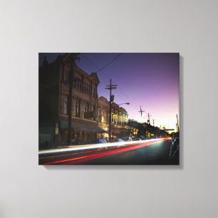 Uptown New- Orleanssonnenuntergang-Leinwand Leinwanddruck