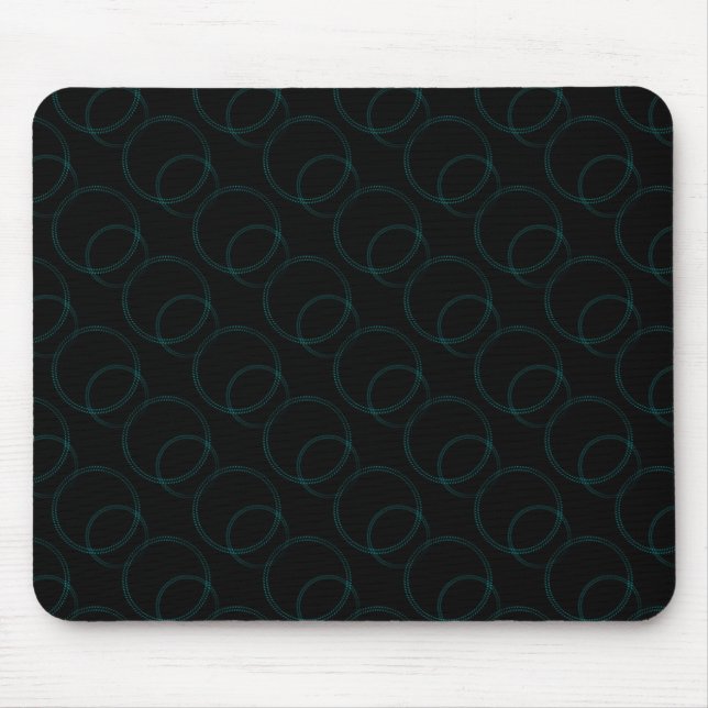 Uptown Vibrance Mousepad, Türkis Mousepad (Vorne)