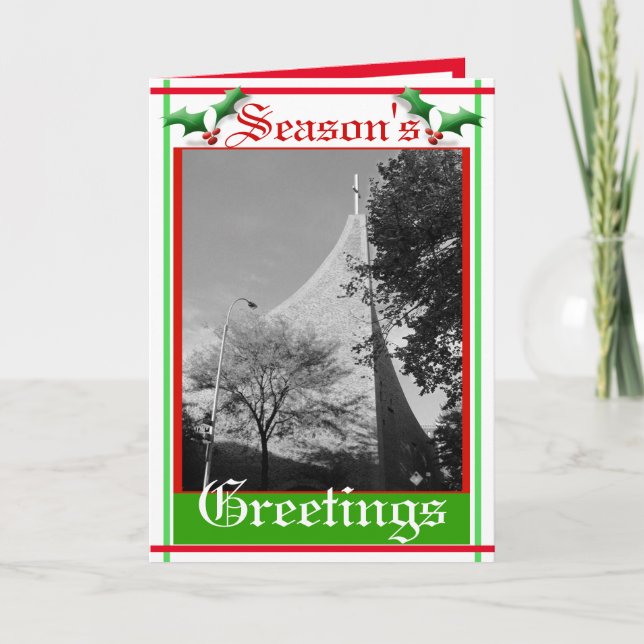 Upward Sweep Card Feiertagskarte (Vorderseite)