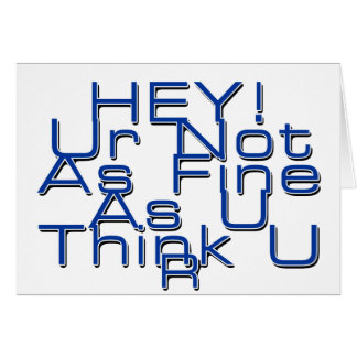 Ur nicht so fein wie Sie denken, dass Sie sind