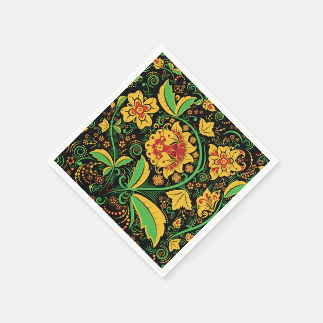 Ur-Ornament Serviette (Ecke)