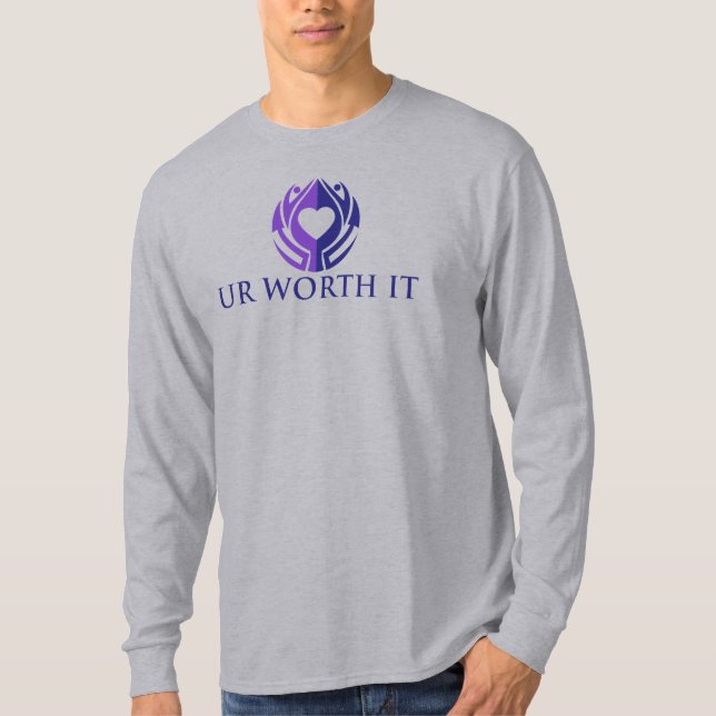 UR Worth It Gray T-Shirt (Vorderseite)