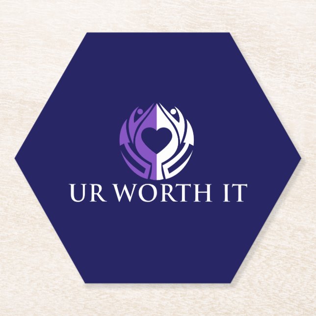 UR Worth It Untersetzer (Vorderseite)