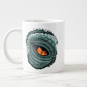Uraechsen-Raubtierauge Jumbo-Tasse