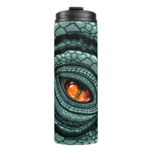 Uraechsen-Raubtierauge Thermosbecher