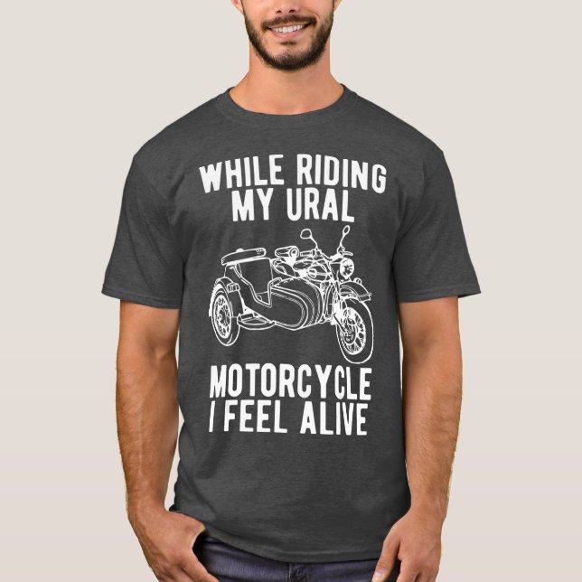 Ural motorcycle offroad motorist (3) T-Shirt (Vorderseite)