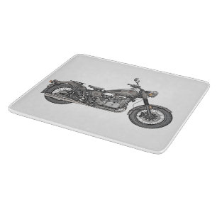 Ural Motorrad Schneidebrett