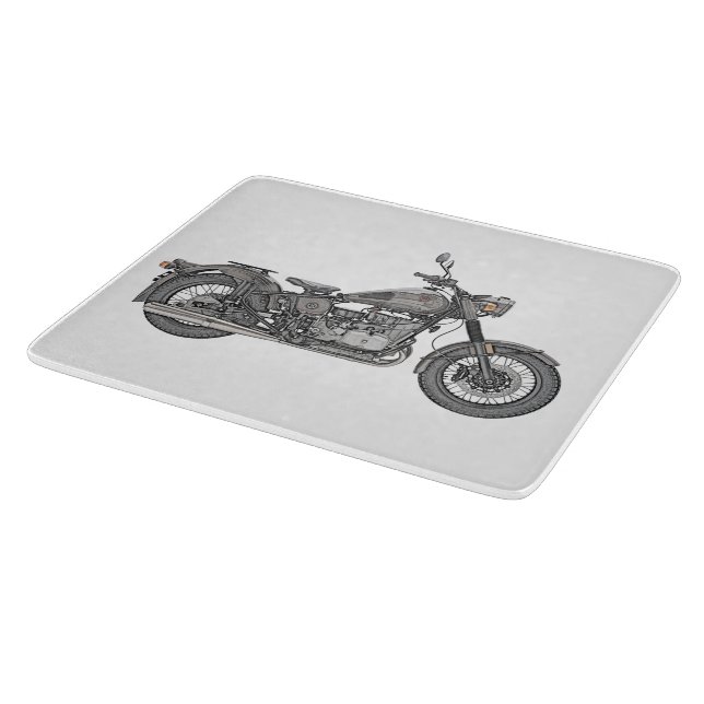 Ural Motorrad Schneidebrett (Ecke)