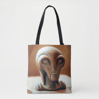 Uralte Alien Statue Tasche