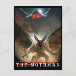Uralte Bestie & Kreaturen: Die Mothman-Postkarte Postkarte