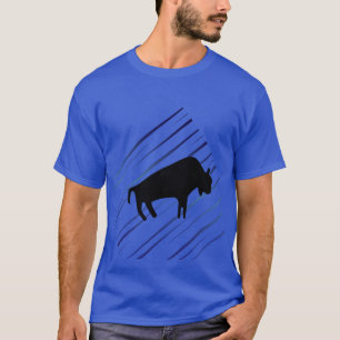 Uralte Künstler - Prähistorischer Büffel T-Shirt