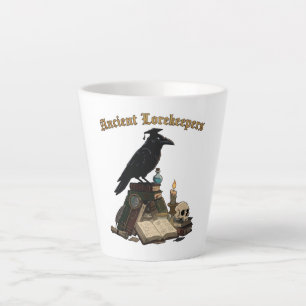 Uralter Hüter der Überlieferung Raven   Dark Acade Milchtasse