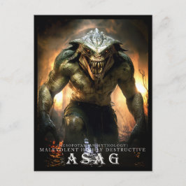 Uraltes Biest & Kreaturen: Asag Postkarte II