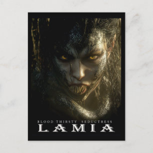 Uraltes Biest & Kreaturen: LAMIA Postkarte