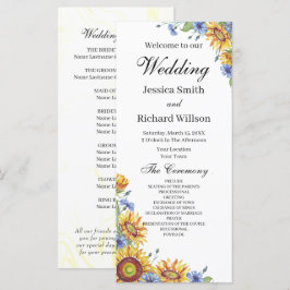 Uranfarbenhochzeitsprogramm