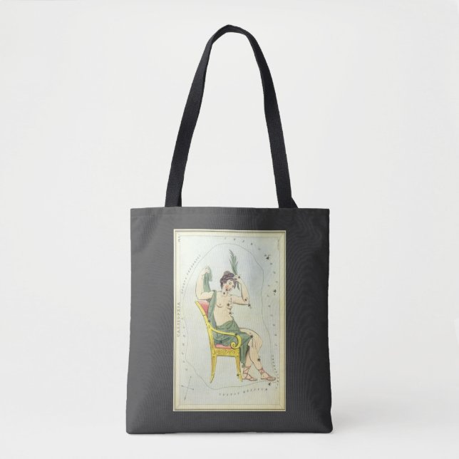 Urania-Spiegel, Vintage Astronomie-Himmelskarte Tasche (Vorderseite)