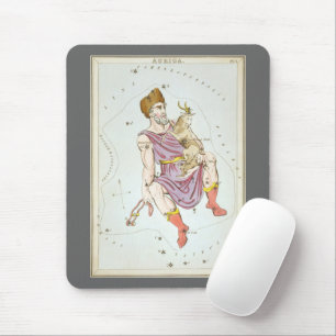 Urania's Spiegel, Vintage Astronomie Himmelskarte Mousepad