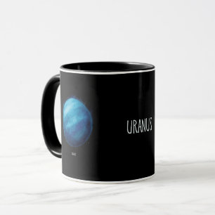 Uranus Planet Artwork - Cosmic Space Illustration Tasse