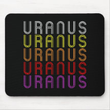 Uranus Planet Retro Vintag Astronomie T - Shirt