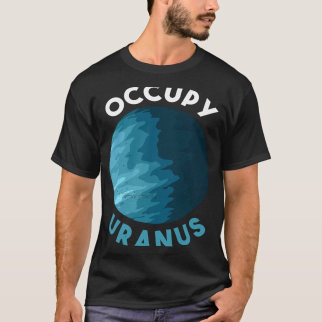 Uranus-Planet T-Shirt (Vorderseite)