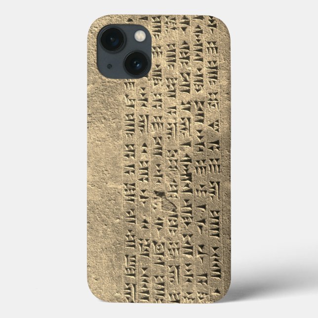 Urartu Ancient Armenian Cuneiform IPhone Fall Case-Mate iPhone Hülle (Rückseite)